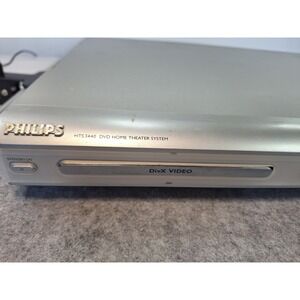 Philips DVD Home Theater System Receiver DivX  *FOR PARTS ONLY***